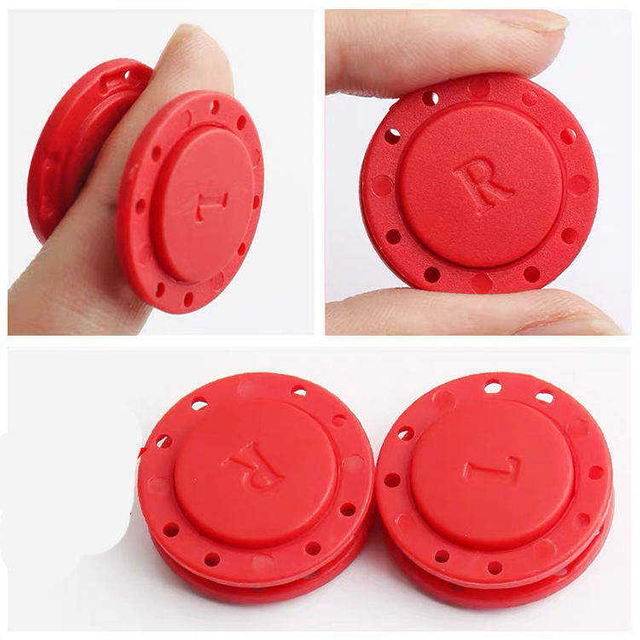 Bottoni magnetici rotondi con copertura in plastica da 22 mm 26 mm Bottone magnetico a prezzo competitivo per vestiti