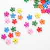 Diy handgemachte Handwerk gemischte bunte Blumenform niedliche Kinder Holzkn&ouml;pfe f&uuml;r Kleidung