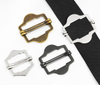 Accessori per l'abbigliamento Bretelle regolabili Fibbia generale Fibbia con cursore in metallo per gilet
