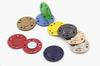 Aangepaste 20 mm kleurrijke dunne slanke verborgen onzichtbare magnetische drukknoop 