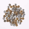 Groothandel fabrieksprijs brede rand ronde ABS 4 gaten knoppen voor kleding