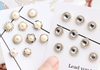 Set di bottoni personalizzati Bottoni decorativi rimovibili in plastica ABS con retro per vestiti
