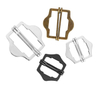 Accessori per l'abbigliamento Bretelle regolabili Fibbia generale Fibbia con cursore in metallo per gilet