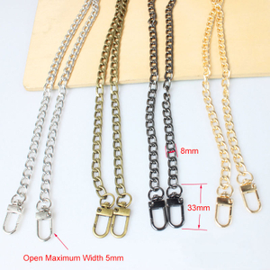 Taschenzubeh&ouml;r, Metall-Taschenkettenriemen, Hardware-Kettenriemen, Schultergurte f&uuml;r Taschen, Handtaschen, Geldb&ouml;rsen
