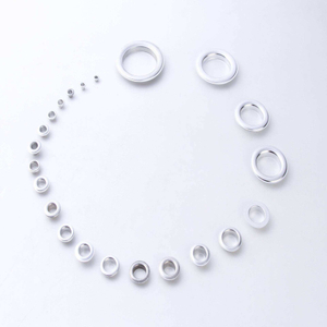Oeillets ronds en aluminium inoxydables, vente en gros, en m&eacute;tal personnalis&eacute;, &agrave; vendre