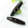 Grand manteau d'olive &agrave; coudre personnalis&eacute;, 2 trous, boutons de manteau &agrave; bascule en bois naturel