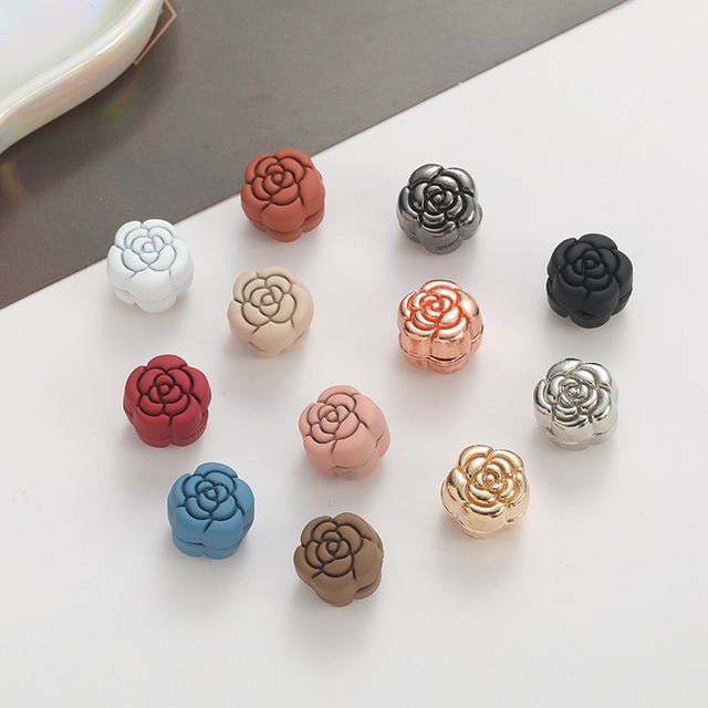 Bot&oacute;n colorido ajustable de los imperdibles de la bufanda del Hijab del im&aacute;n de 12,5 mm al por mayor