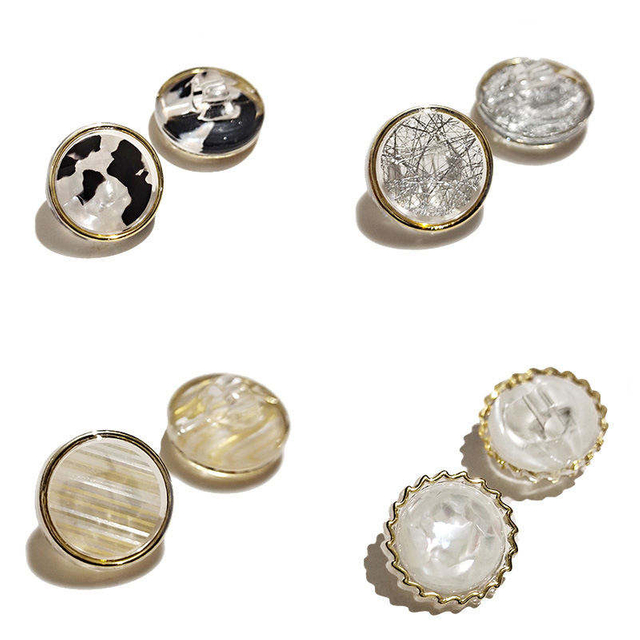 Bot&oacute;n de mango acr&iacute;lico pl&aacute;stico de alta calidad, 11,5mm, 12,5mm, para ropa