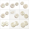 Boutons en r&eacute;sine effet perle en plastique de couleur de logo personnalis&eacute; pour chemise