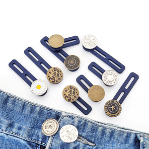 Accessori per pantaloni Lunghezza 54 mm Estensore per jeans elastici senza bottoni da cucire