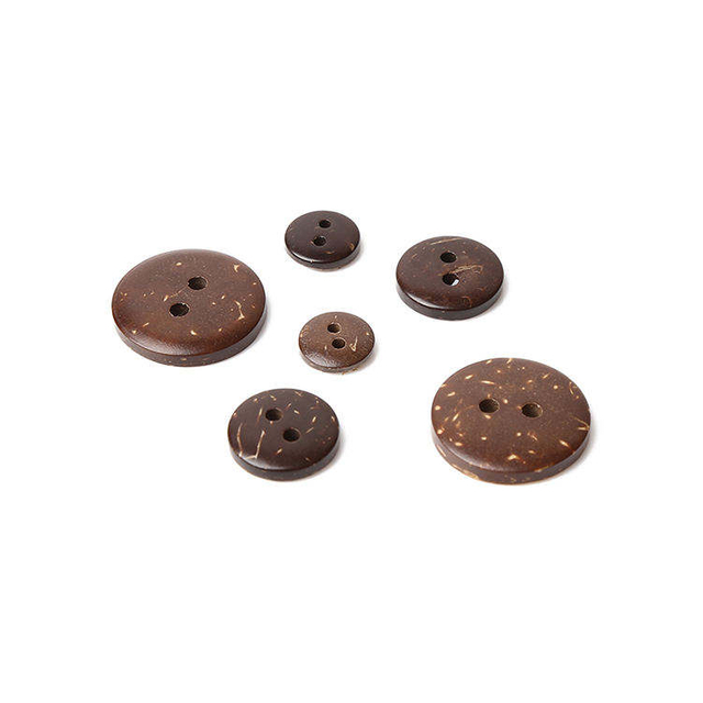 boutons en noix de coco pour chemise hawa&iuml;enne